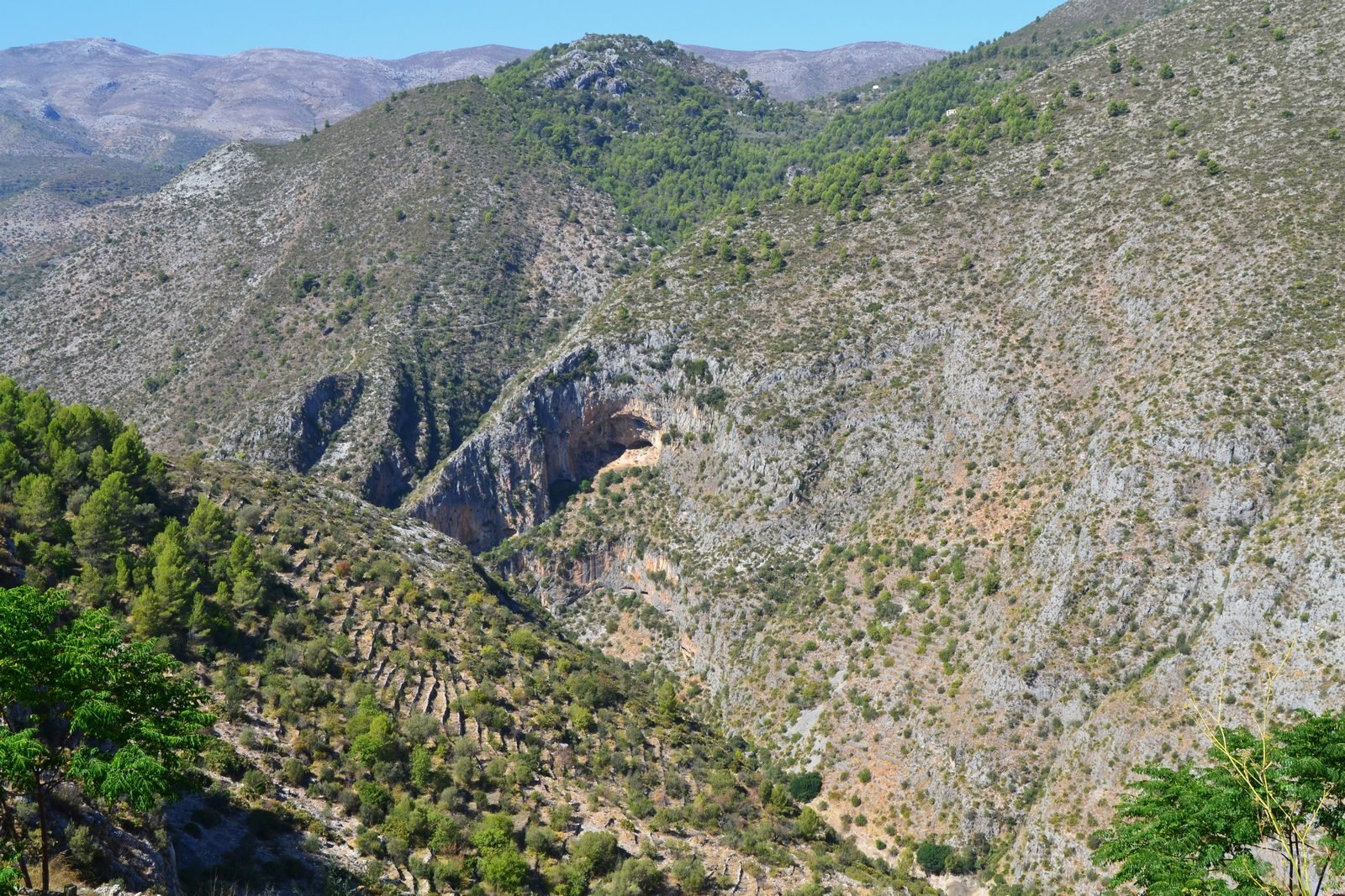Barranc de l'Infern (los 6.800 escalones), La Vall de Laguar, Alicante